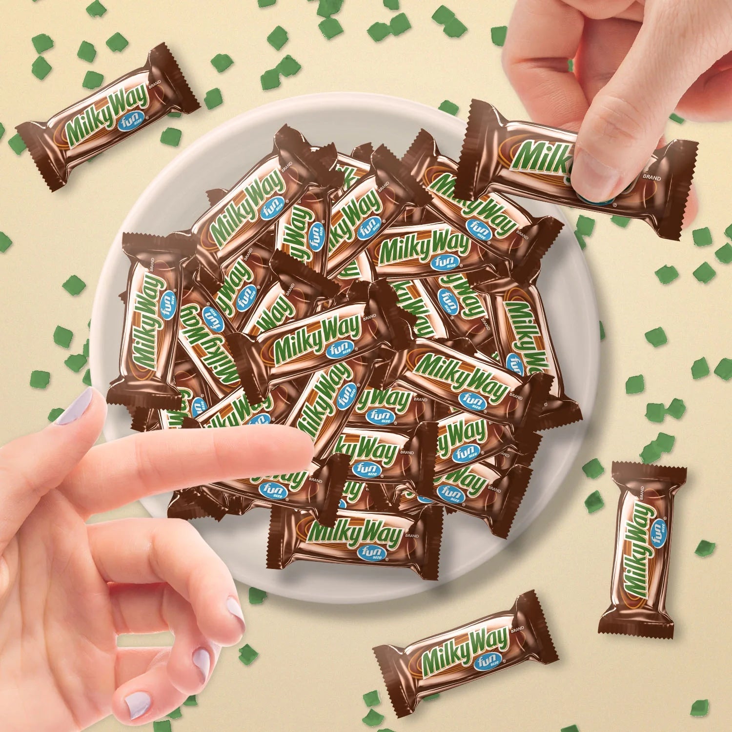 Milky Way Fun Size Milk Chocolate Candy Bars - 10.65 oz Bag