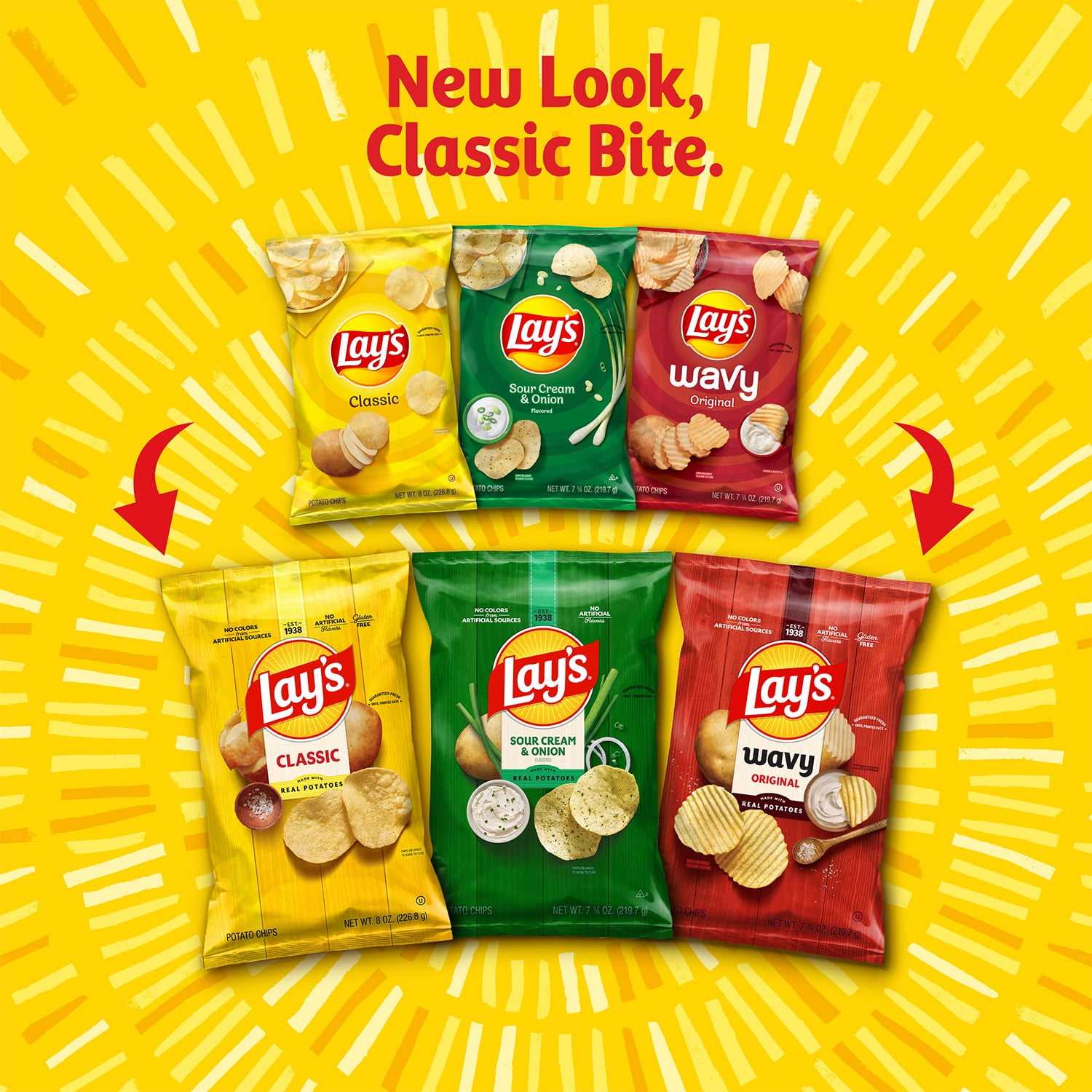 Lay's Dill Pickle Potato Snack Chips, 7.75 oz Bag