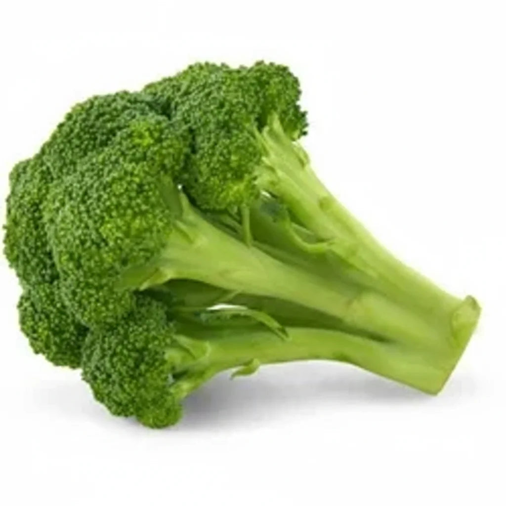Fresh Whole Green Broccoli Crowns, 1 Each