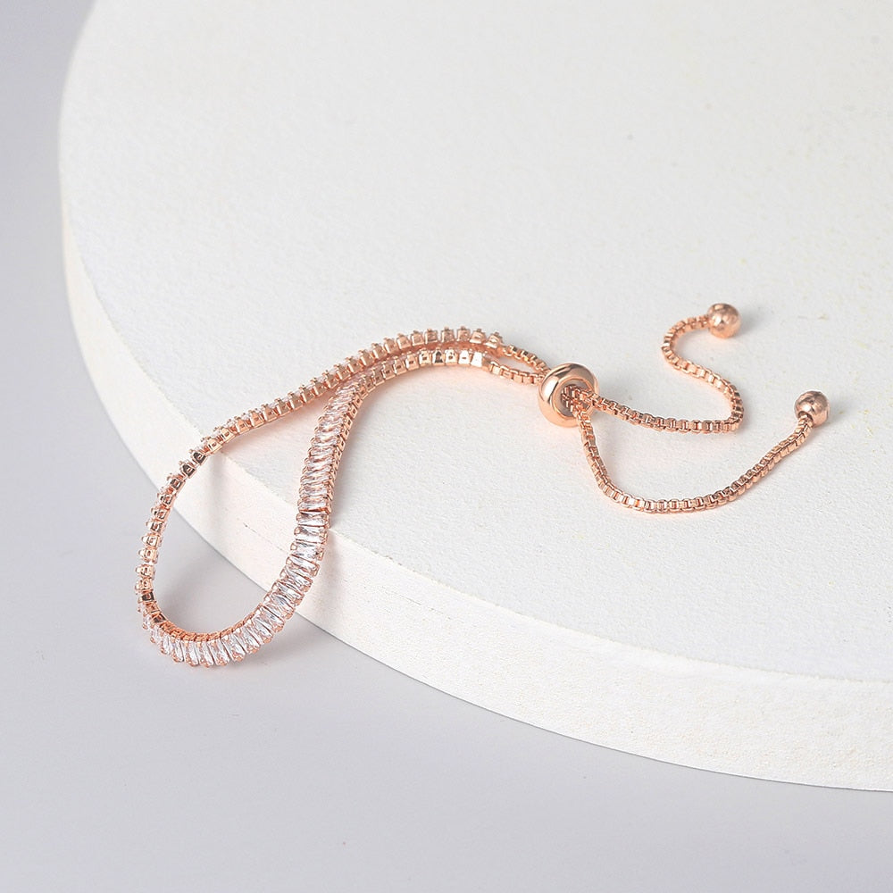 ZHOUYANG Sparking Zircon Bracelet For Women