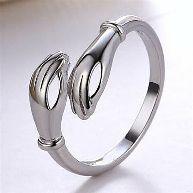 CAOSHI Delicate Pattern Engraved Ring Unisex