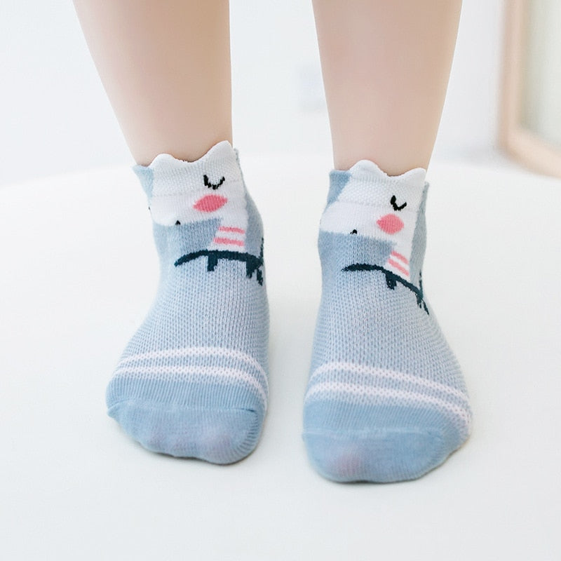 5Pairs/lot 0-2Y Infant Baby Socks Baby Socks