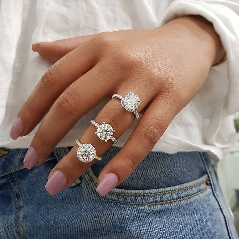 ZHOUYANG Cubic Zirconia Ring For Women - Jeglowstore