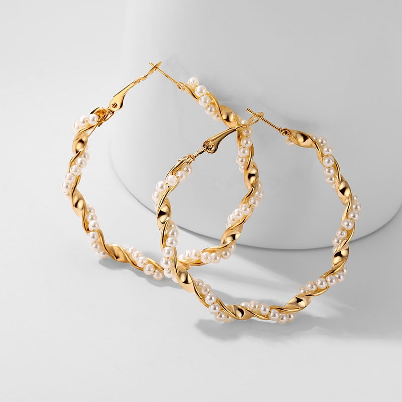 IPARAM Round Hoop Earrings for Women