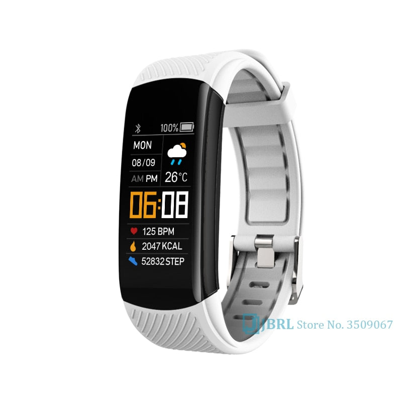 Fitness Tracker Android iOS Heart Rate Monitor Electronic Waterproof Smart Watch
