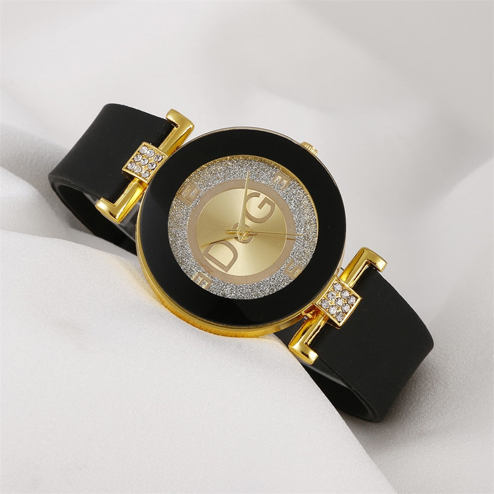 Minimalist Simple Black White Quartz Watch