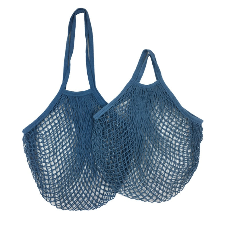 Reusable Washable Cotton String Bag