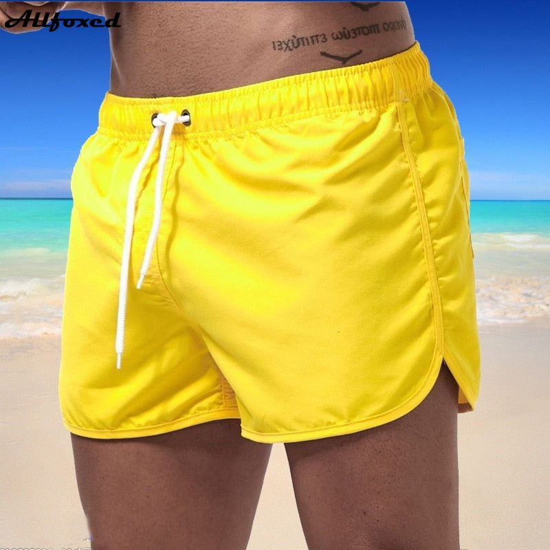 Sexy Trunk Low Waist Breathable Swimsuit Beach Wear