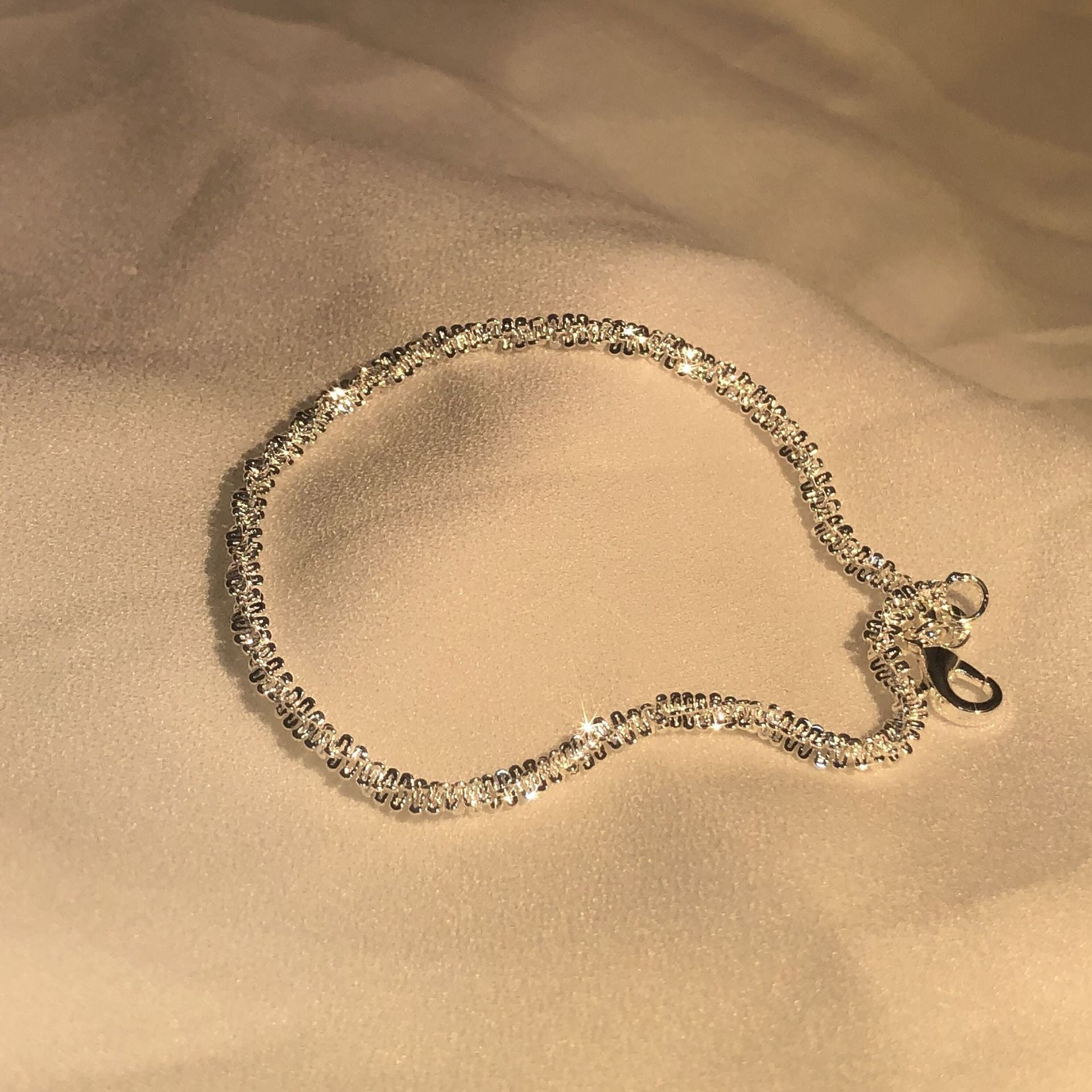 New 925 Sterling Silver 1.5mm Shiny Bracelet - Jeglowstore