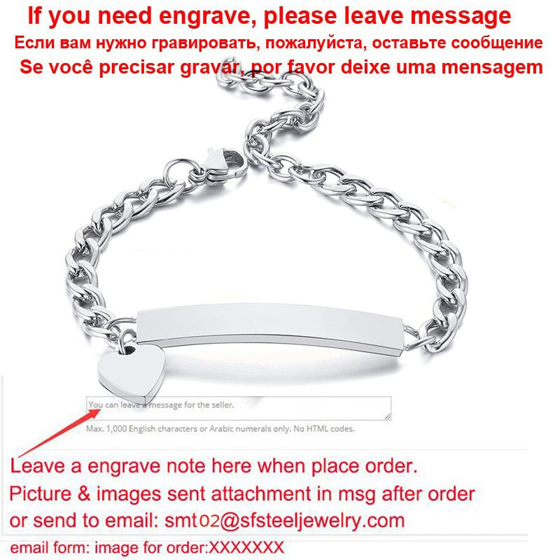Personalize Baby Name Chain Smooth Bangle Link Gold Tone Bracelet