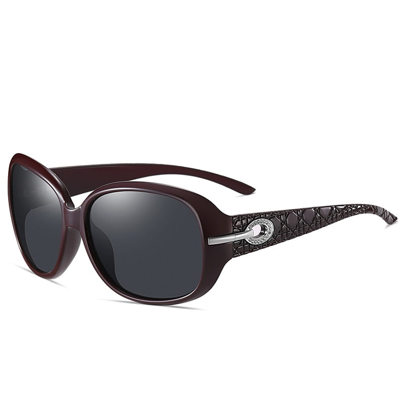 Polarized UV400 Gradient Lens Fashion Luxury Ladies Vintage Sun Glasses