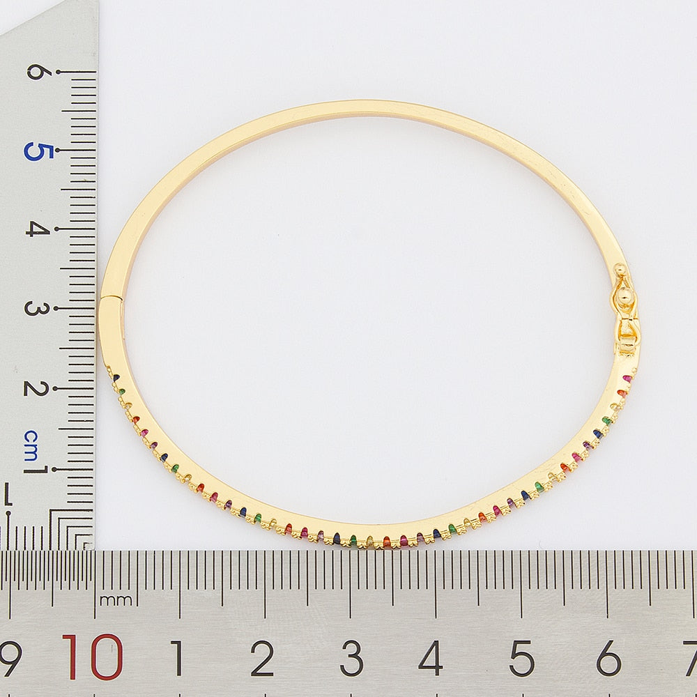 Nidin High Quality Charm Rainbow Bracelet