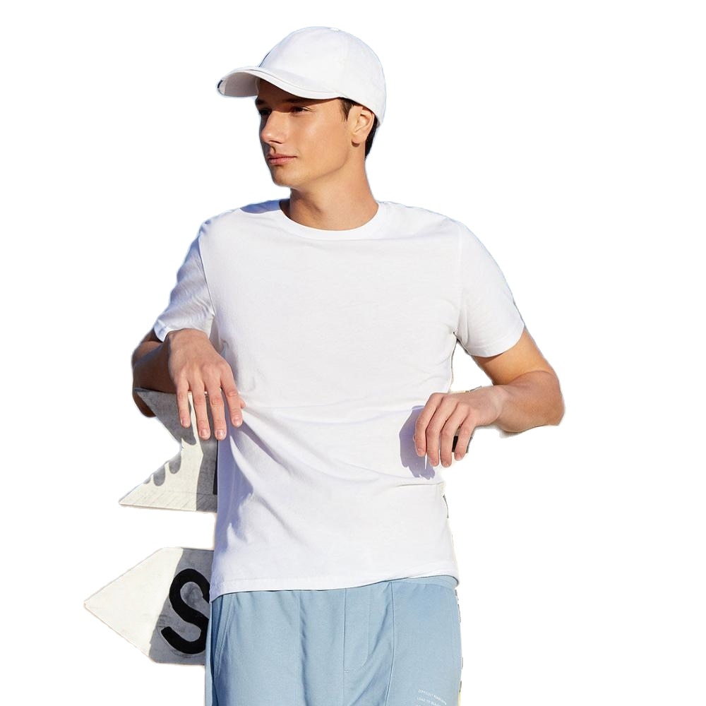 SEMIR Simple O neck stretch solid new top