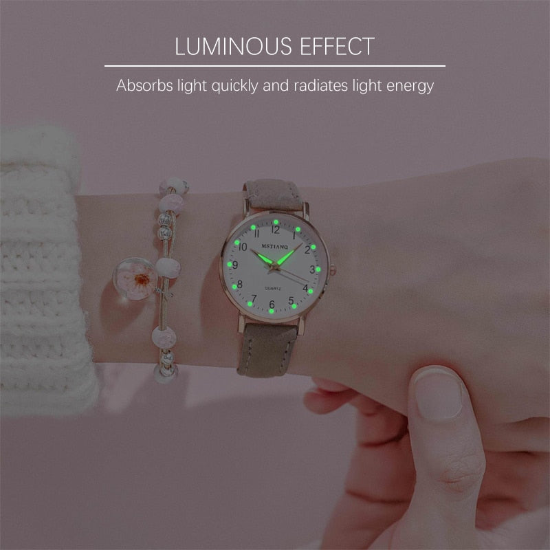 2022 New Watch Women Fashion Casual Leather Belt Watches