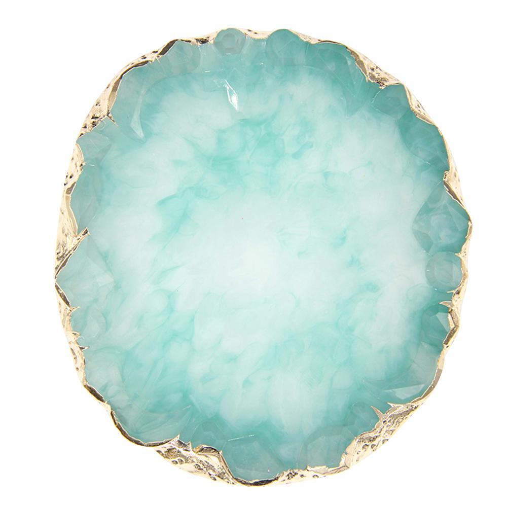 Resin Jewelry Display Plate Necklace Ring Earrings Display Painted palette Tray Jewelry Holder Organizer Decoration jewelry