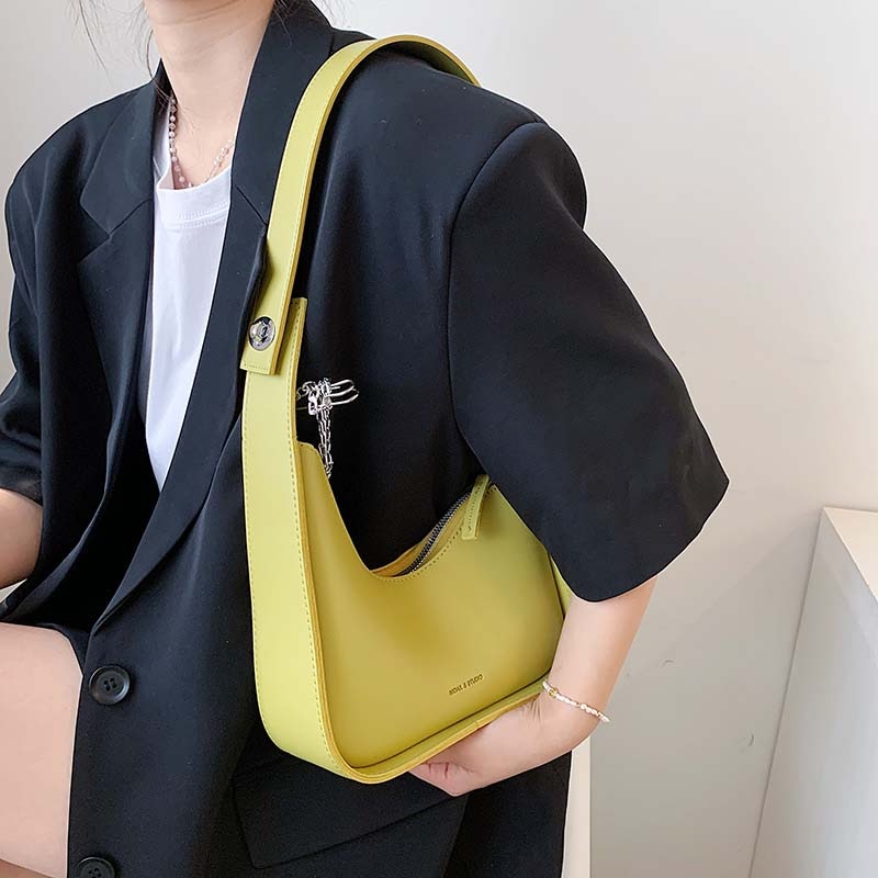Luxury Leather Satchels Wide Straps Crossbody Bag