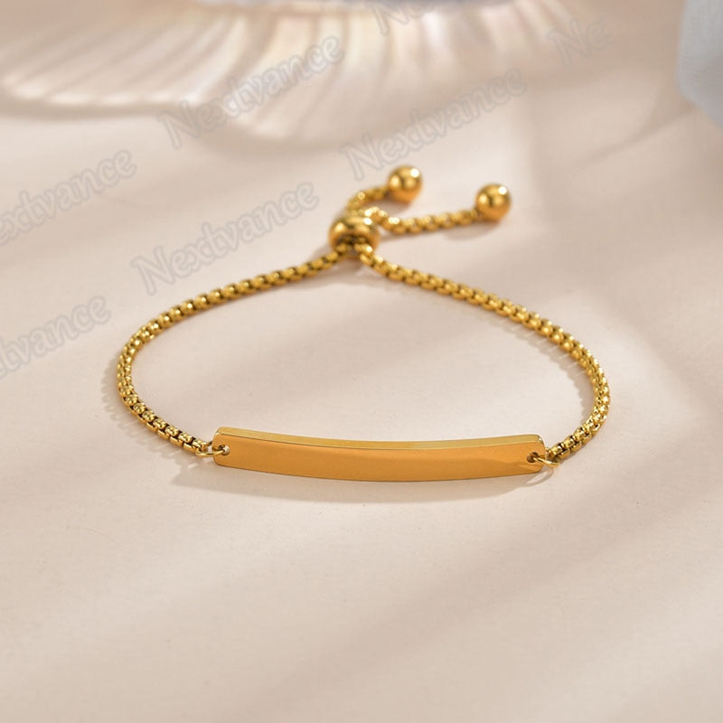 Nextvance Customized Engraving Name plate Bracelets - Jeglowstore
