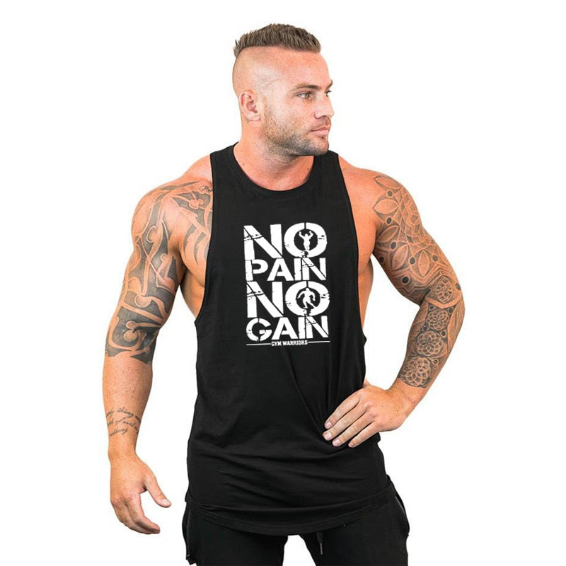 Hooded Tank Top Cotton Sleeveless Vest