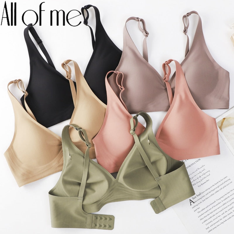 Sexy Seamless Women Bra Wire Free Brassieres Soft Intimate Lingerie