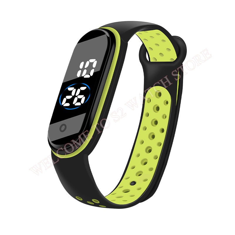 Candy Color Silicone Strap Watch LED Digital Watch Bracelet
