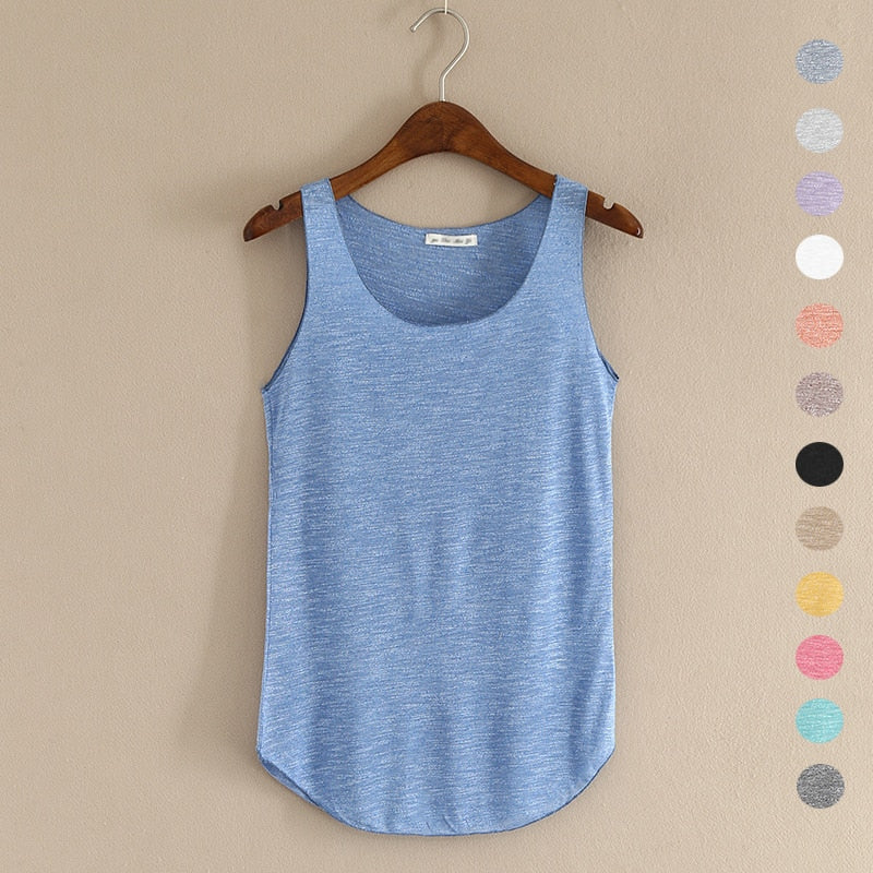 HOT summer T-shirt Cotton O-neck Slim Tops - Jeglowstore
