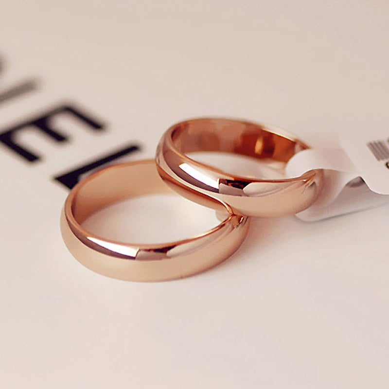 KNOCK High quality Simple Round Men Ring