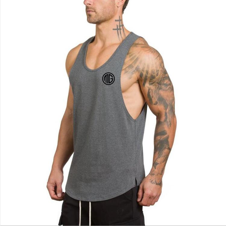 Ccotton singlets canotte bodybuilding stringer tank top