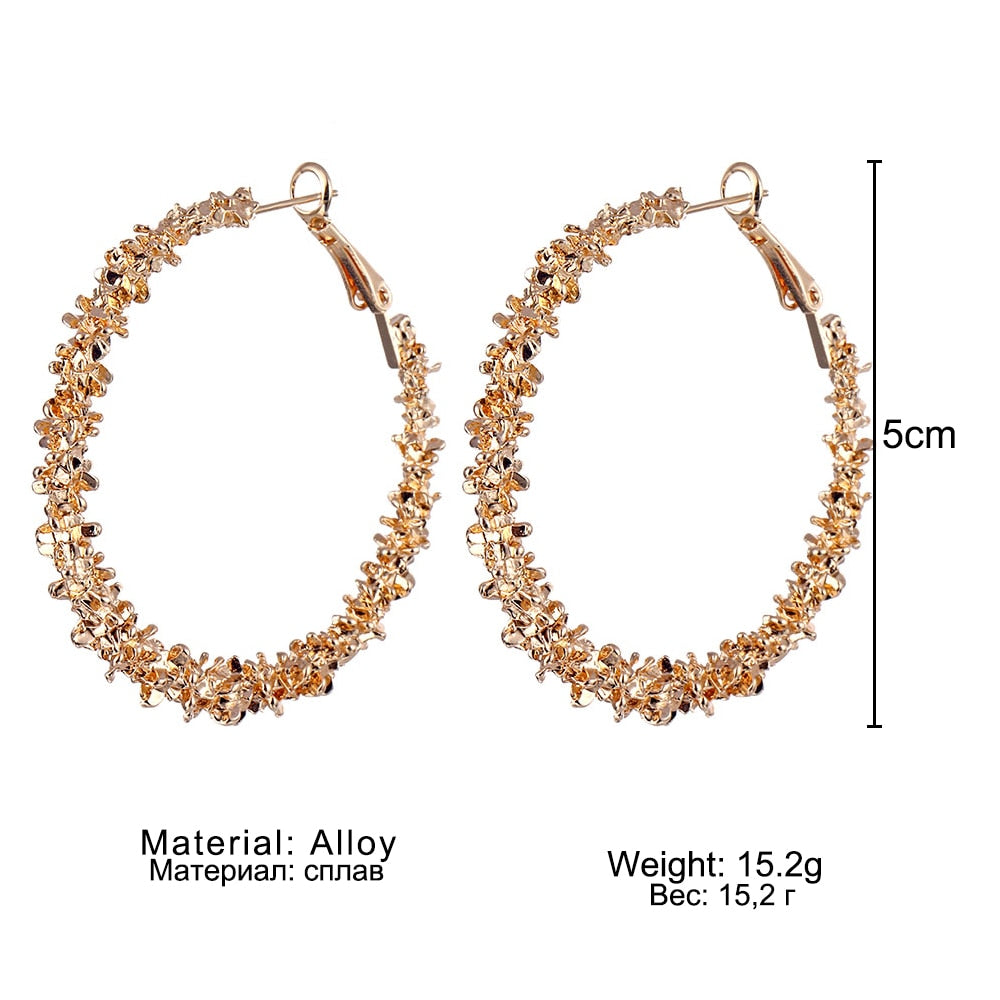 IPARAM Round Hoop Earrings for Women