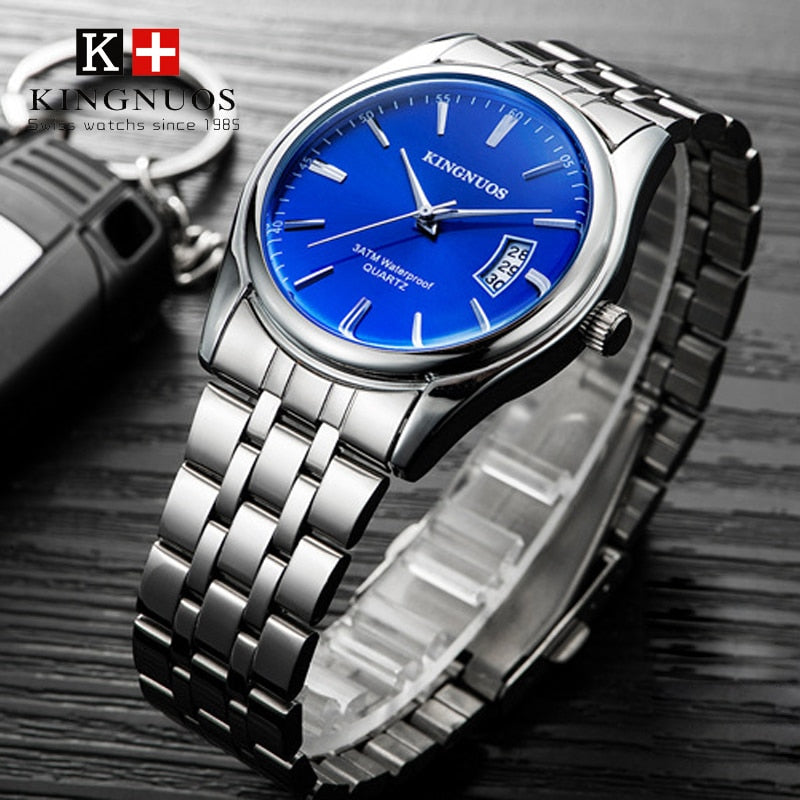 30m Waterproof Date Clock Male Sports Quartz Watch