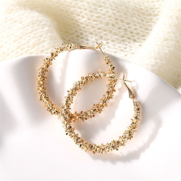 IPARAM Round Hoop Earrings for Women