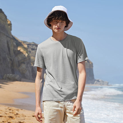 SEMIR Simple O neck stretch solid new top