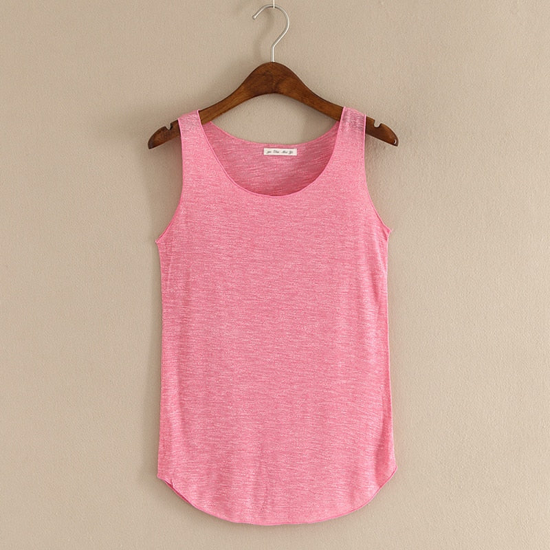 HOT summer T-shirt Cotton O-neck Slim Tops - Jeglowstore