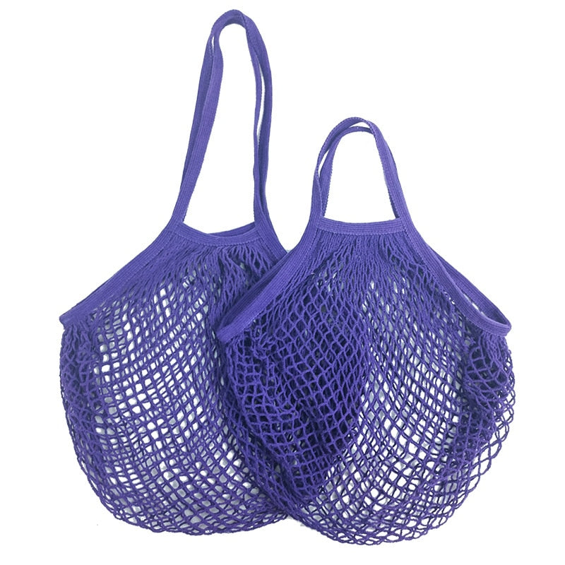 Reusable Washable Cotton String Bag