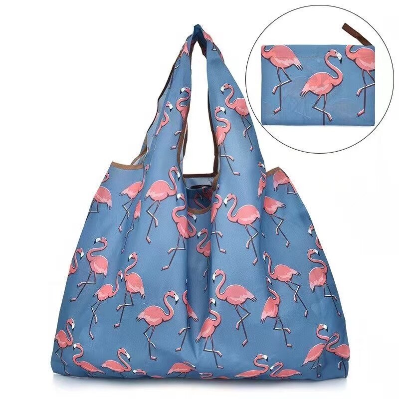 Reusable Large Cartoon Folding Washable Shopping Bag - Jeglowstore