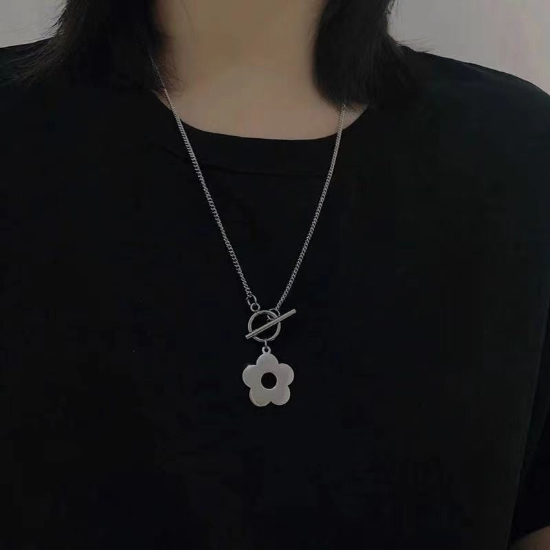 New Shiny Butterfly Double Layer Clavicle Chain Necklace