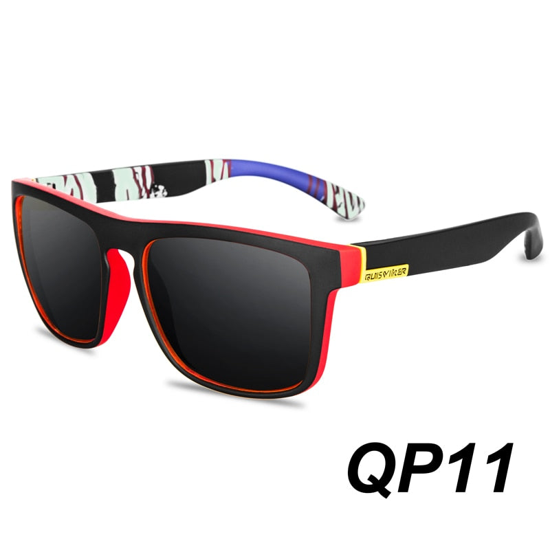 QUISVIKER BRAND Design Square Polarized Sun Glasses Unisex