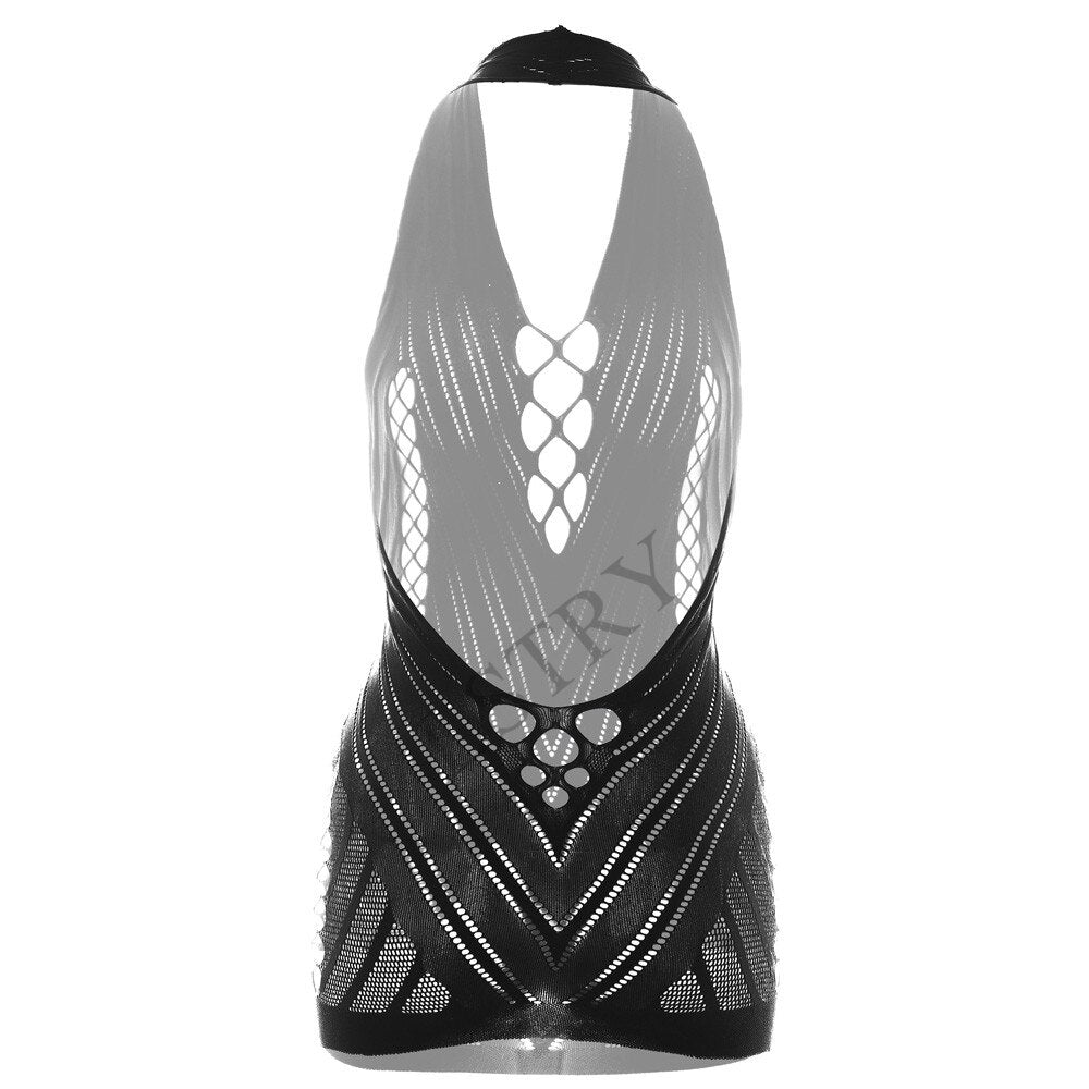 Hot Vestido Sexy Erotic Transparent Lingerie - Jeglowstore