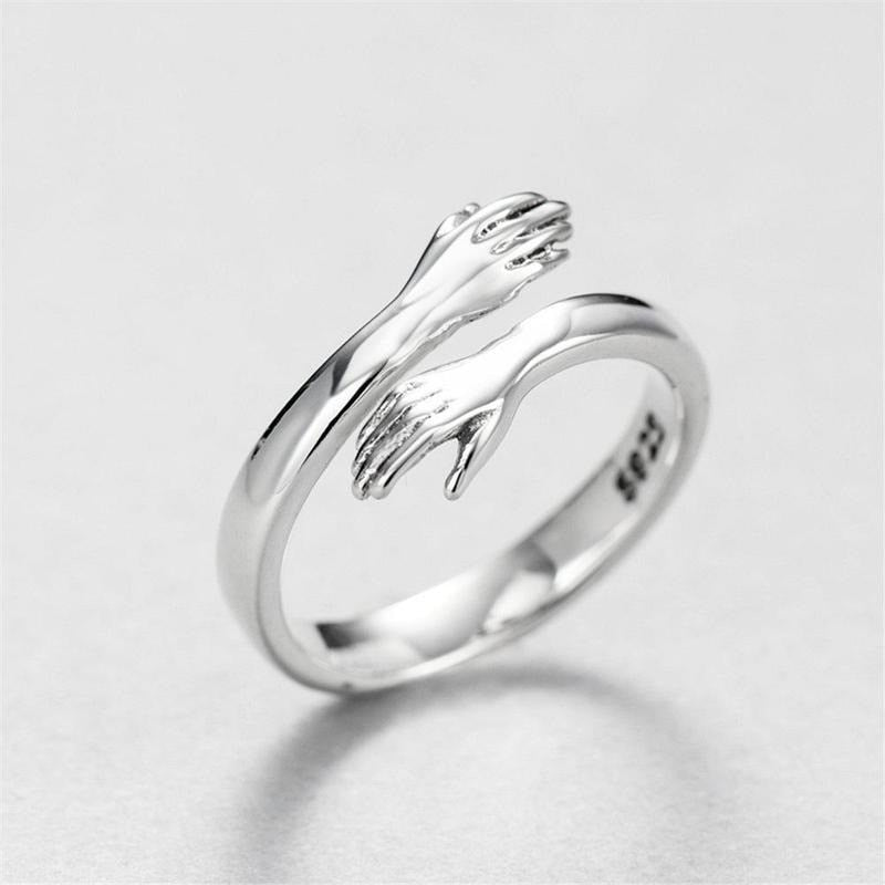 Simple Open Gold Color Adjustable Ring - Jeglowstore