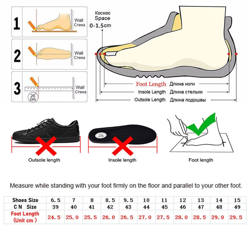 Breathable High Quality Light Walking Men Sneakers