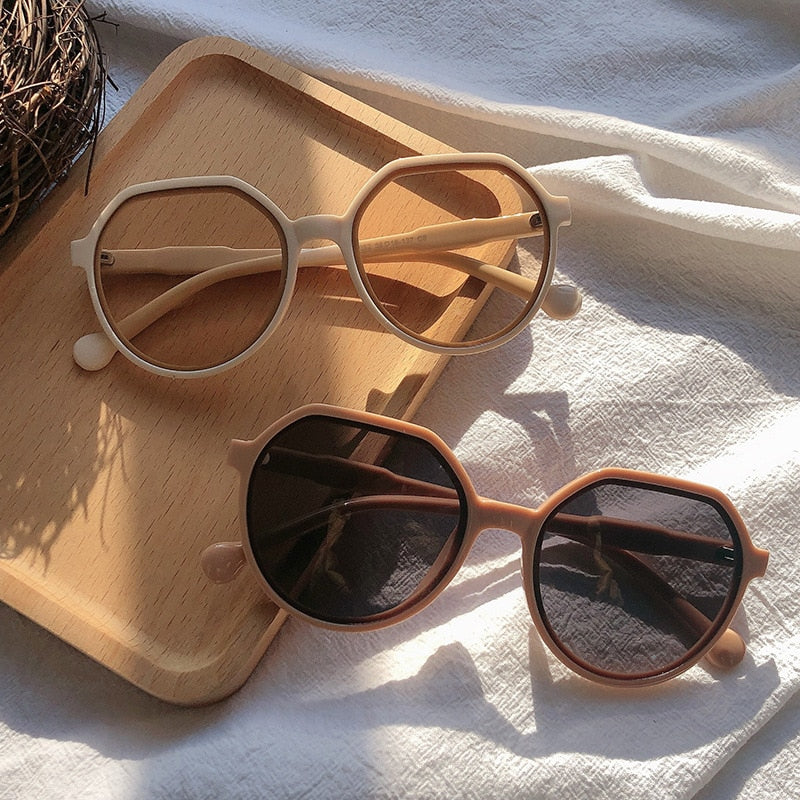 All-match Trend Personalized Round Frame Sunglasses