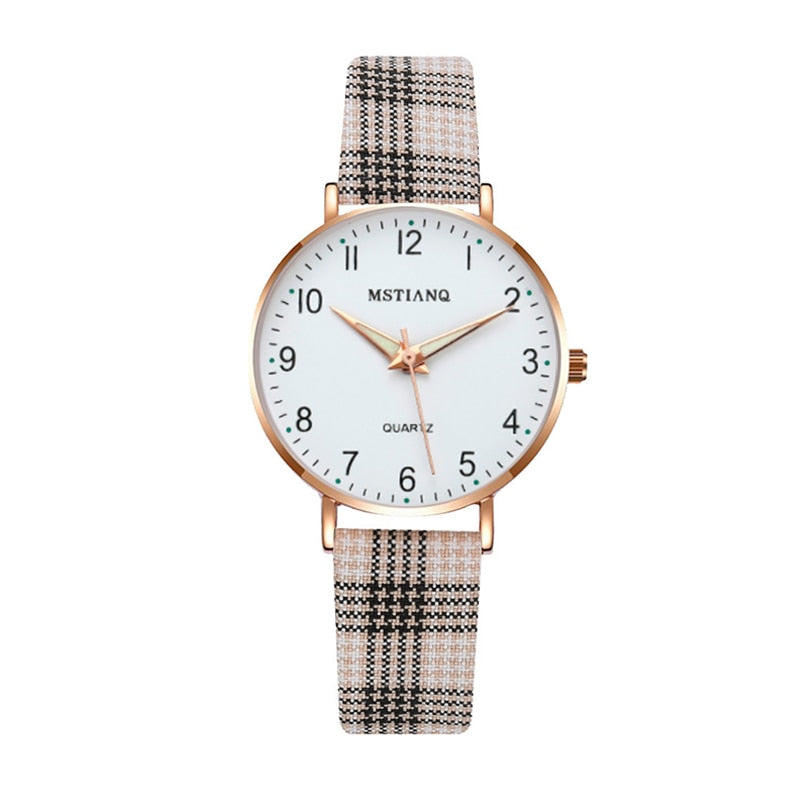2022 New Watch Women Fashion Casual Leather Belt Watches