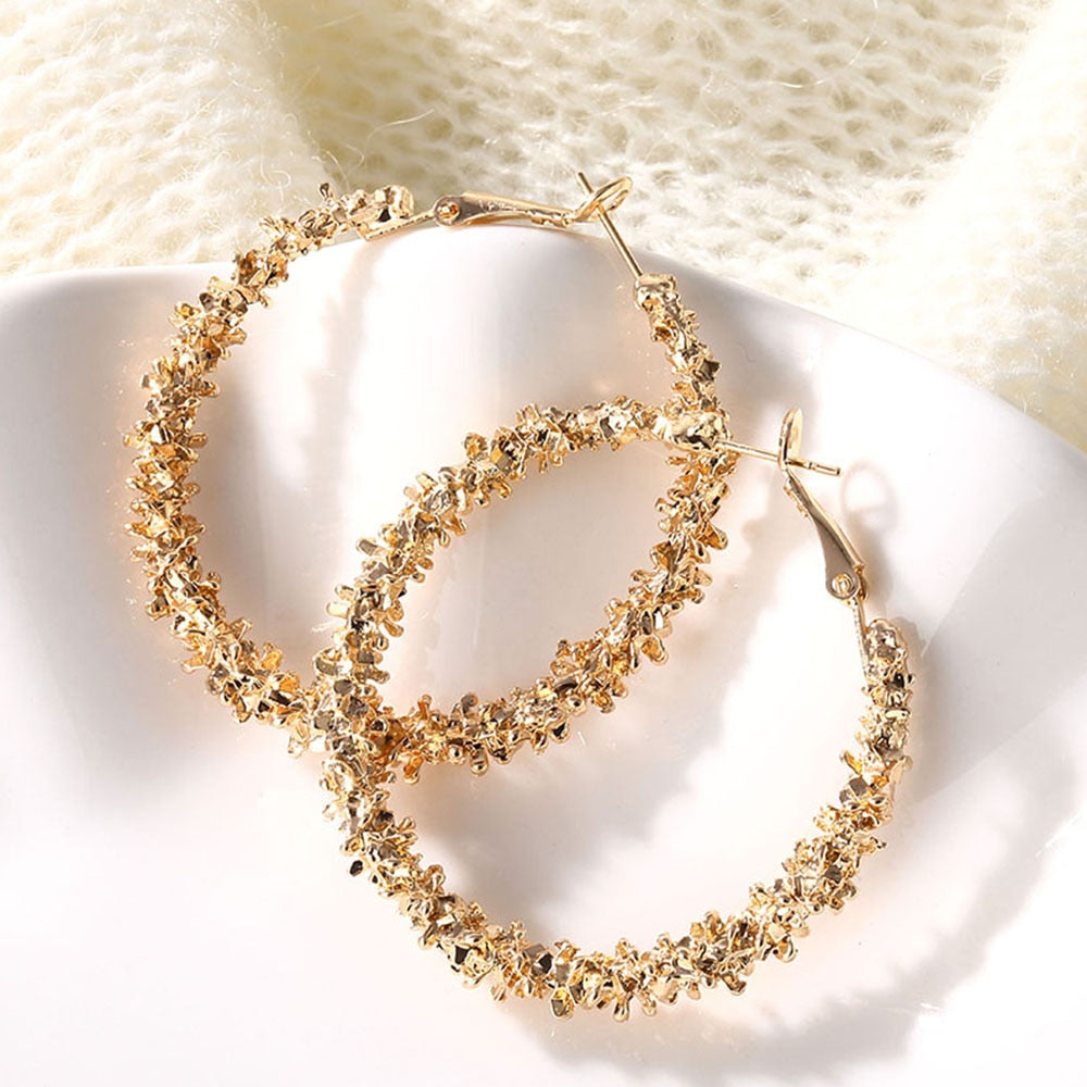 IPARAM Round Hoop Earrings for Women