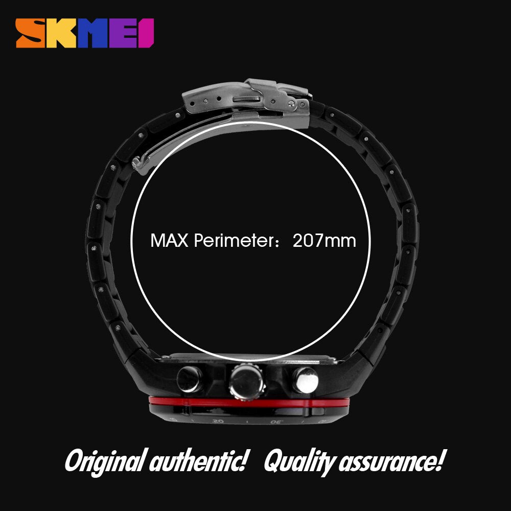 Men Sport Watch Dual Display Top Luxury Brand Men Waterproof