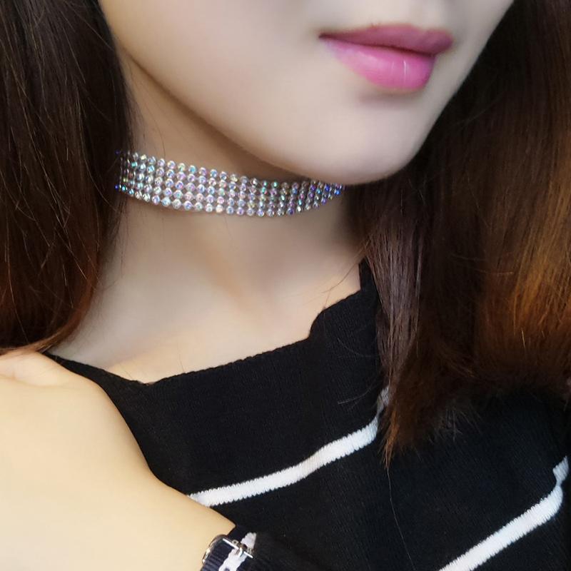 European Style Women Bundle Neck Element Necklace