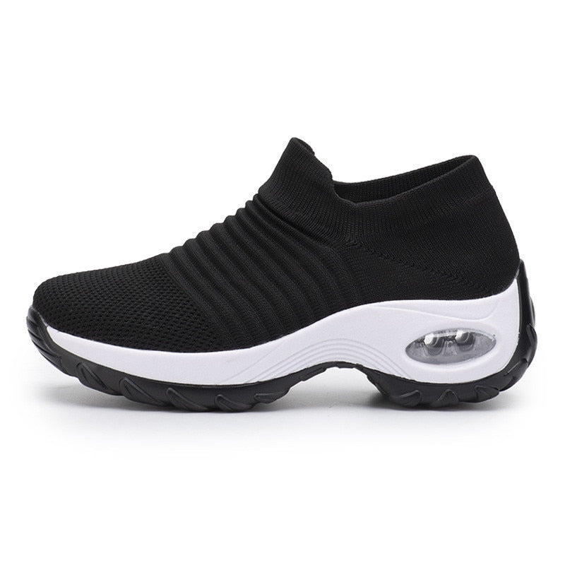Running Breathable Mesh Comfortable Air Cushion Sneaker Lightweight
