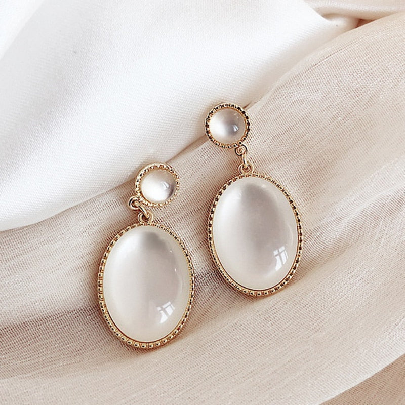 Exquisite Flower Zircon Stud Earrings For Women