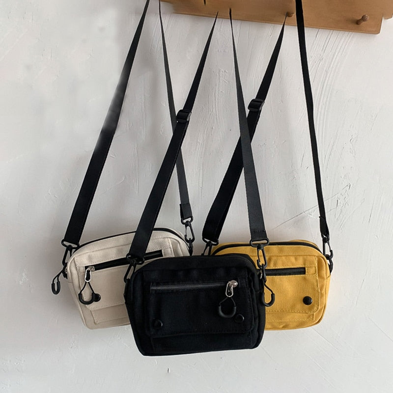 Women Canvas Bag Japan Style Girl Small Bag - Jeglowstore