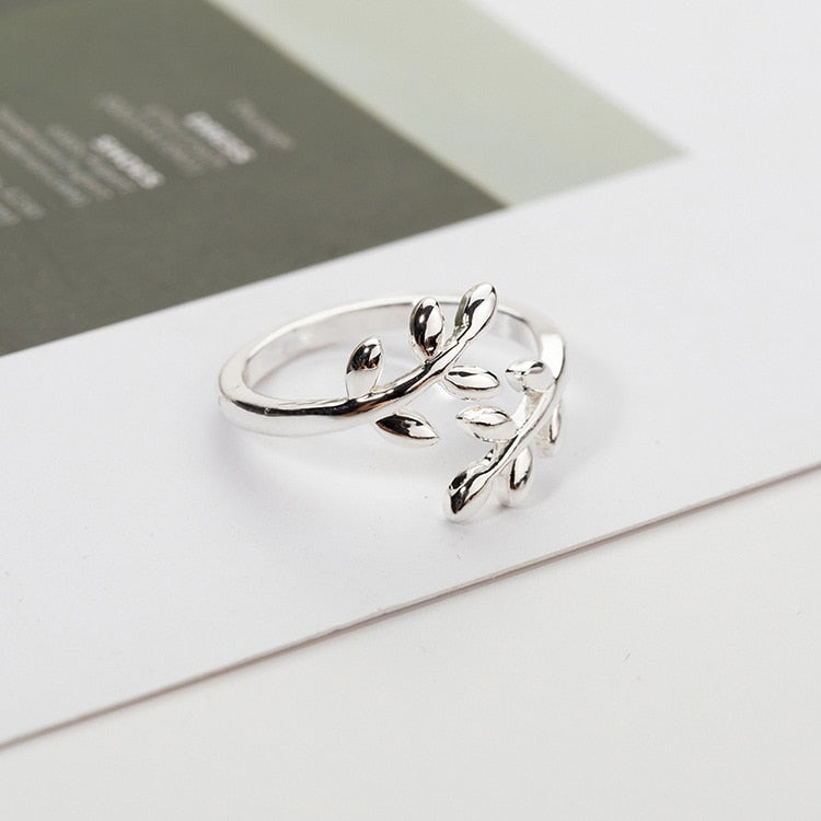 Simple Open Gold Color Adjustable Ring - Jeglowstore