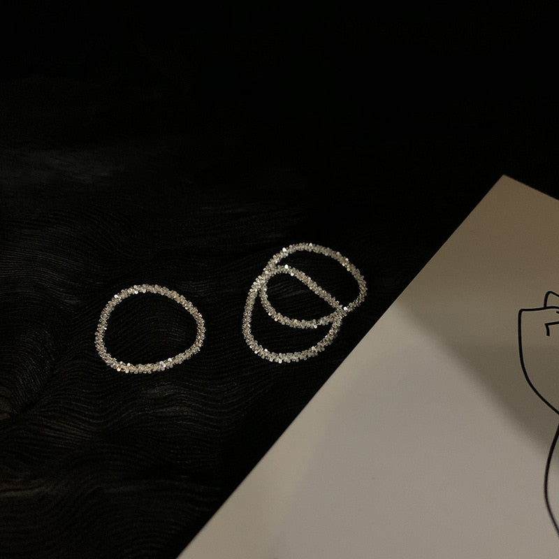 925 Sterling Silver Sparkling Versatile Ring