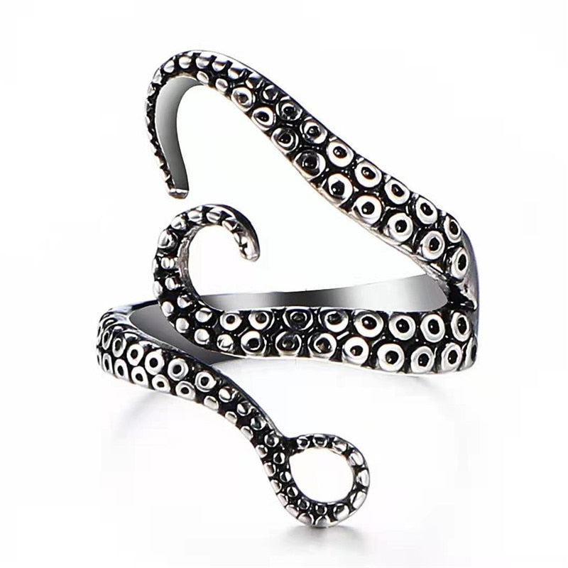 CAOSHI Delicate Pattern Engraved Ring Unisex